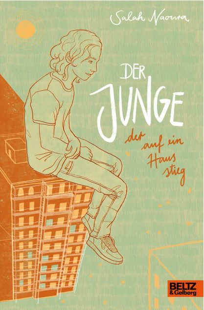 Der Junge, der auf ein Haus stieg